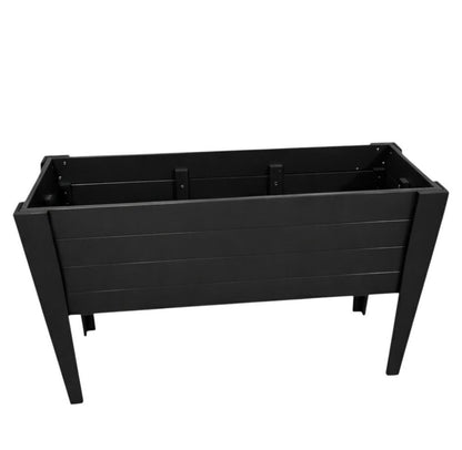 30" X 60" Black Heavy Duty Plastic Rectangular Raised Garden Bed