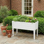 30" X 60" Black Heavy Duty Plastic Rectangular Raised Garden Bed