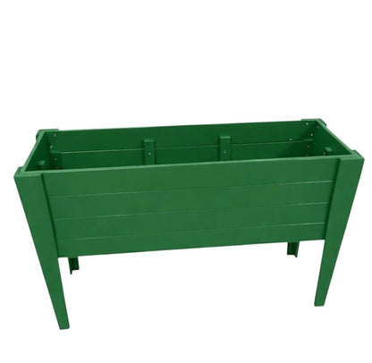 30" X 60" Black Heavy Duty Plastic Rectangular Raised Garden Bed