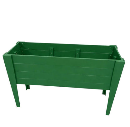 30" X 60" Black Heavy Duty Plastic Rectangular Raised Garden Bed