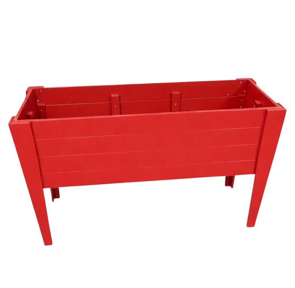 30" X 60" Black Heavy Duty Plastic Rectangular Raised Garden Bed