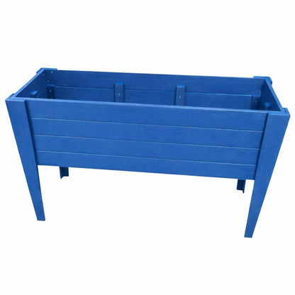 30" X 60" Black Heavy Duty Plastic Rectangular Raised Garden Bed