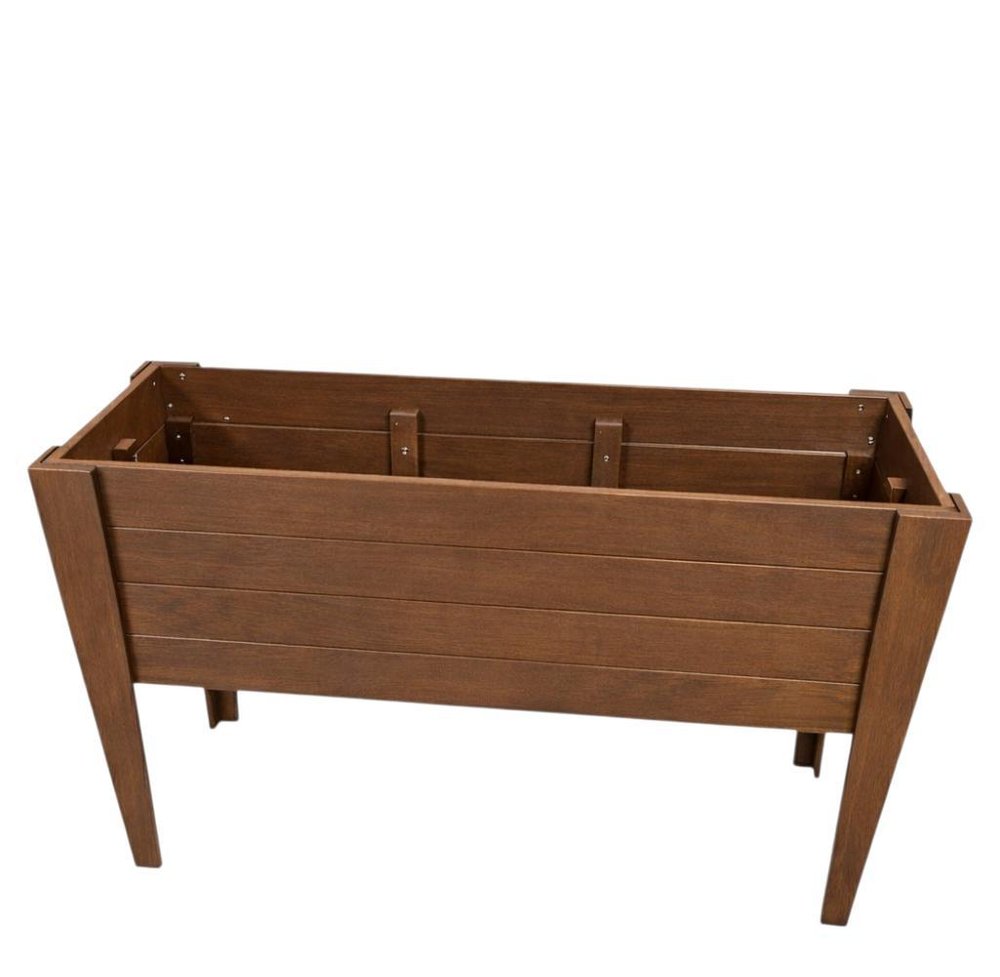 30" X 60" Black Heavy Duty Plastic Rectangular Raised Garden Bed
