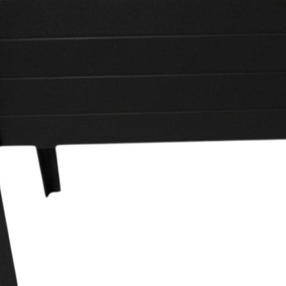 30" X 72" Black Heavy Duty Plastic Rectangular Raised Garden Bed