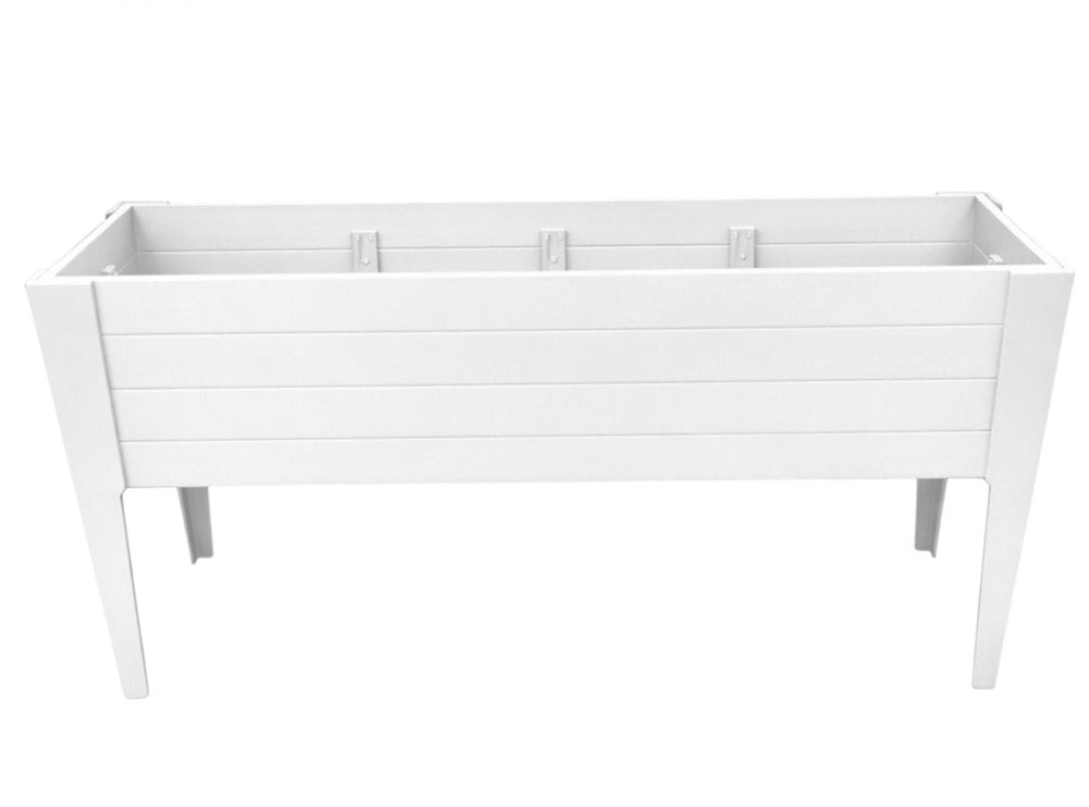 30" X 72" Black Heavy Duty Plastic Rectangular Raised Garden Bed