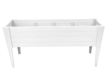 30" X 72" Black Heavy Duty Plastic Rectangular Raised Garden Bed