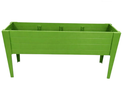 30" X 72" Black Heavy Duty Plastic Rectangular Raised Garden Bed