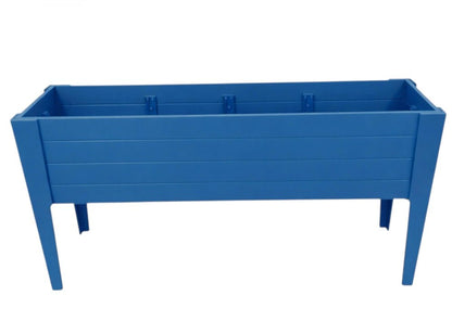30" X 72" Black Heavy Duty Plastic Rectangular Raised Garden Bed