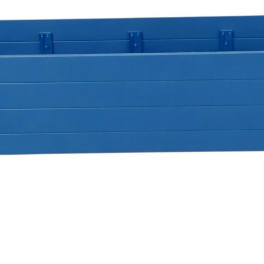 30" X 72" Black Heavy Duty Plastic Rectangular Raised Garden Bed