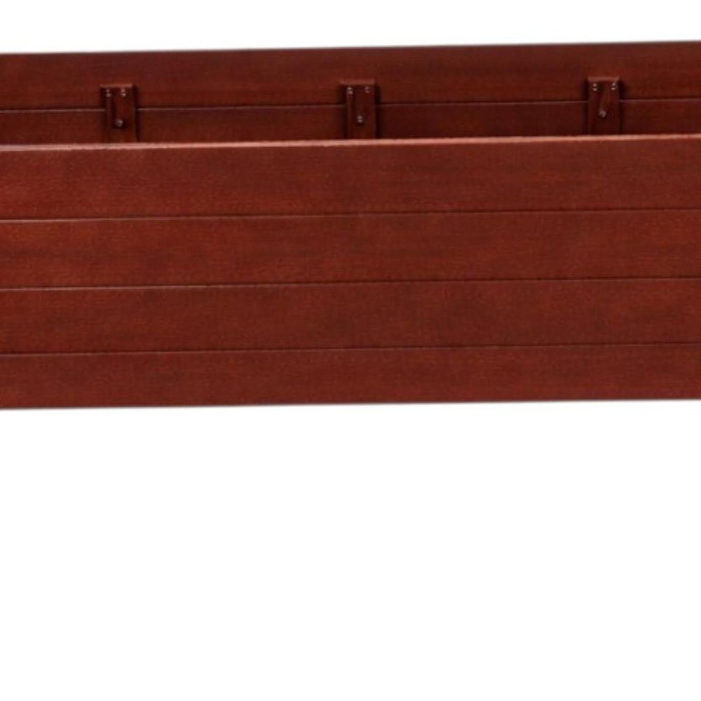 30" X 72" Black Heavy Duty Plastic Rectangular Raised Garden Bed