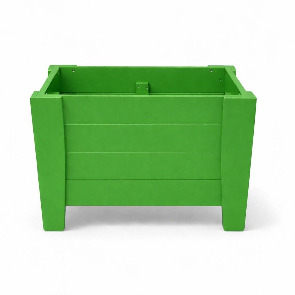20" X 24" Black Heavy Duty Plastic Square Planter Box