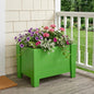20" X 24" Black Heavy Duty Plastic Square Planter Box