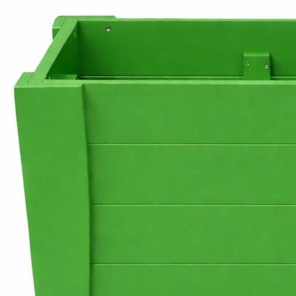 20" X 24" Black Heavy Duty Plastic Square Planter Box
