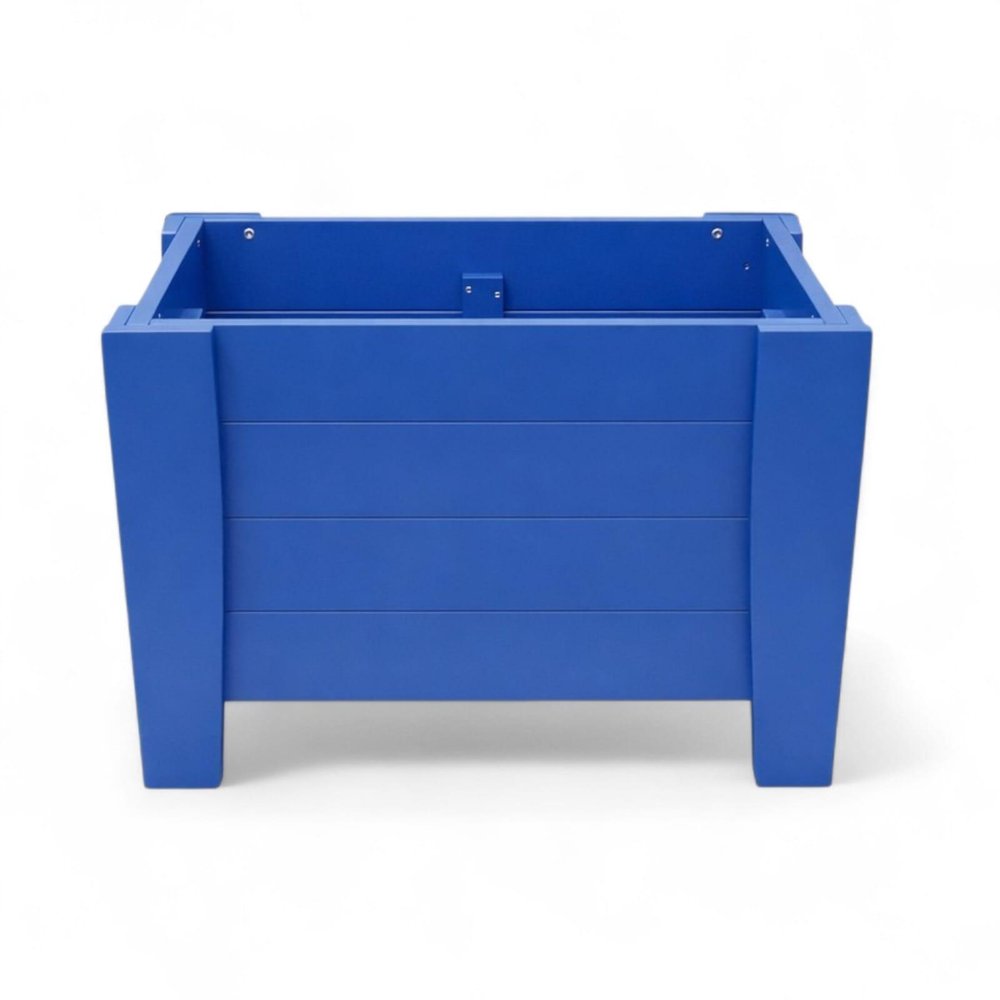 20" X 24" Black Heavy Duty Plastic Square Planter Box