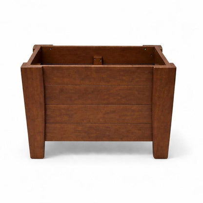 20" X 24" Black Heavy Duty Plastic Square Planter Box