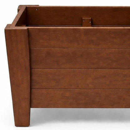 20" X 24" Black Heavy Duty Plastic Square Planter Box