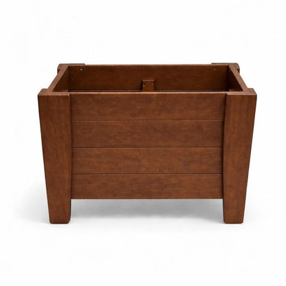 20" X 24" Black Heavy Duty Plastic Square Planter Box