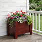 20" X 24" Black Heavy Duty Plastic Square Planter Box